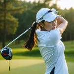 Golfinga fenomena Hinako Shibuno izgaismo trasi un sociālos medijus ar savu spirdzinošo klātbūtni