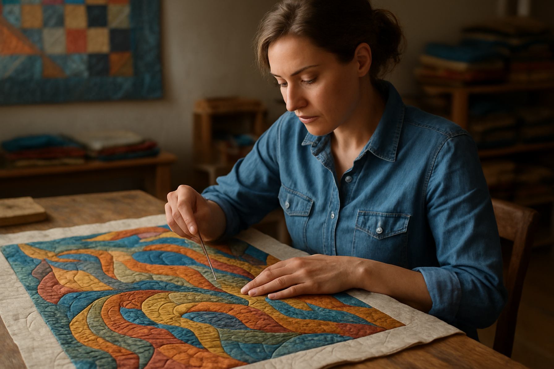Textile Art Quilting: Unveiling the Fusion of Fabric and Creativity