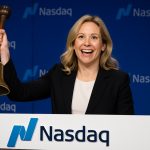 Sophie Scherer Rings Nasdaq Bell, Shattering Glass Ceilings and Launching a New Era for Women in Finance
